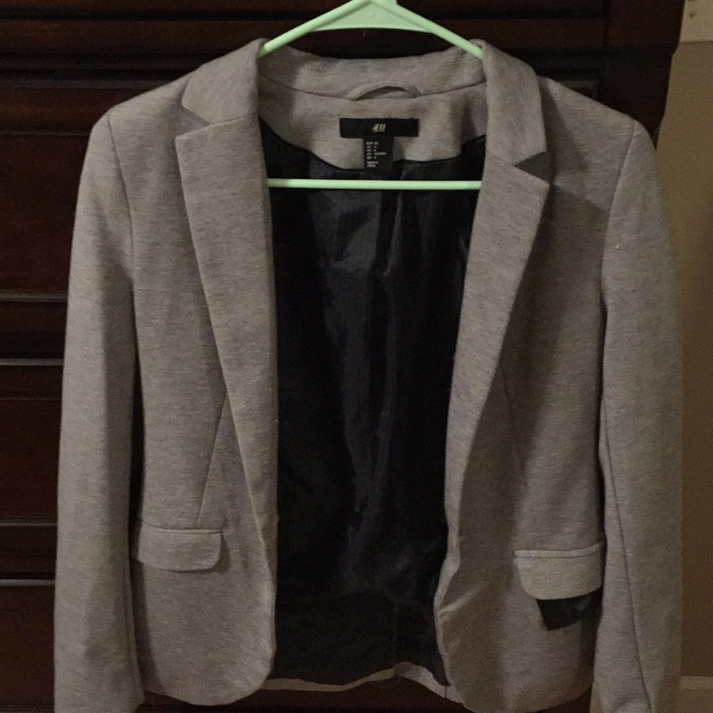 Gray H&M blazer